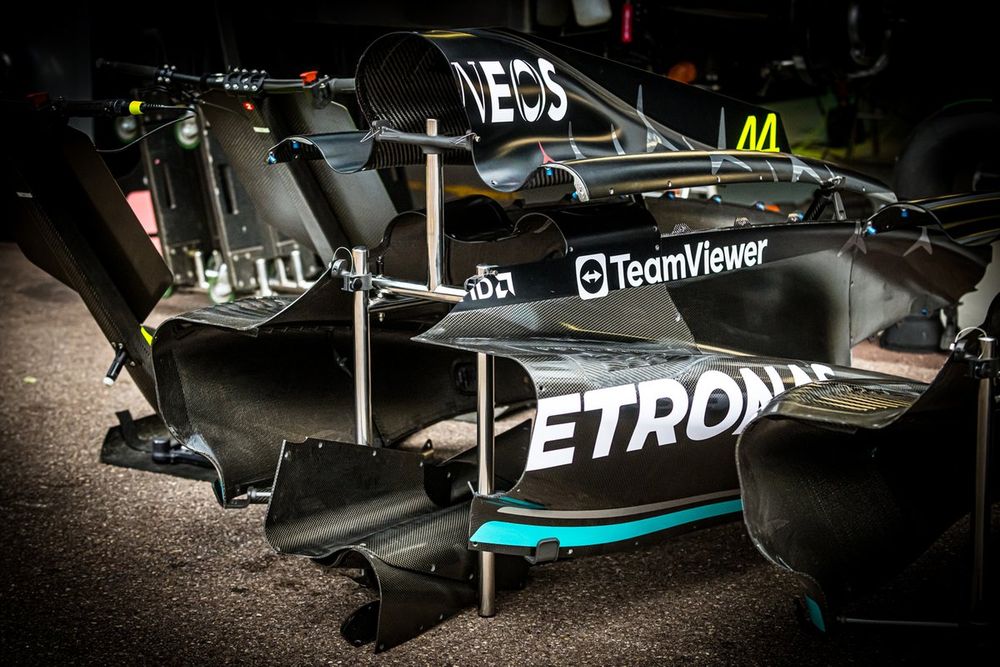 Mercedes, Monaco Grand Prix'sinde sidepod'larını güncelledi