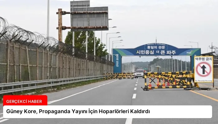 Güney Kore, Propaganda Yayını İçin Hoparlörleri Kaldırdı