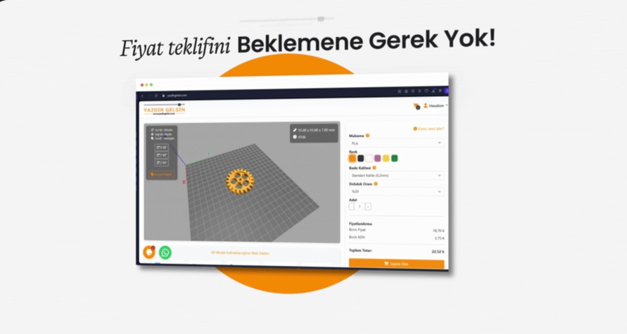 Yazdır Gelsin: 3D Teknolojilerini Türkiye Genelinde Yaygınlaştırıyor