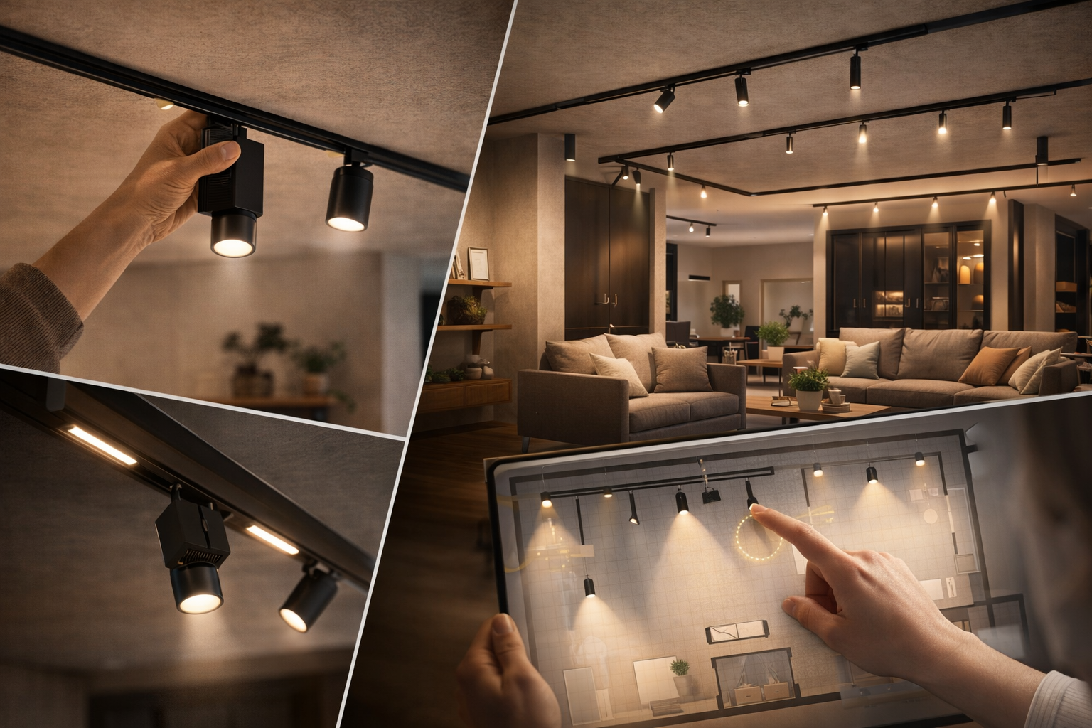 Magnet Ray Aydınlatma Sistemleri ile Mekânlarda Modüler Işık Planı Nasıl Kurulur