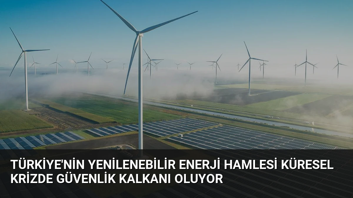 Türkiye’nin Yenilenebilir Enerji Hamlesi Küresel Krizde Güvenlik Kalkanı Oluyor