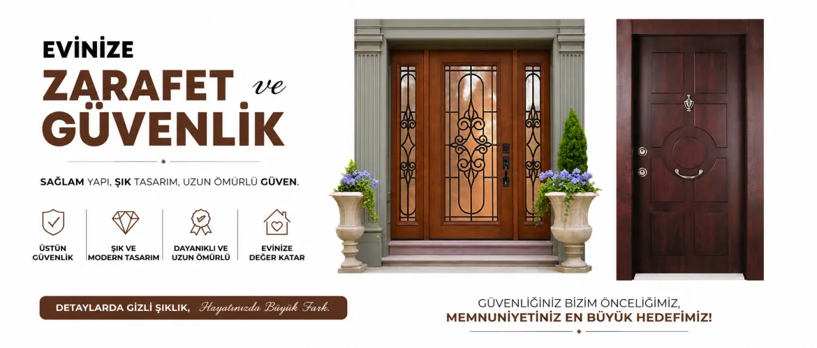 Ferforje Apartman Kapıları Yaşam Alanlarına Değer Katıyor