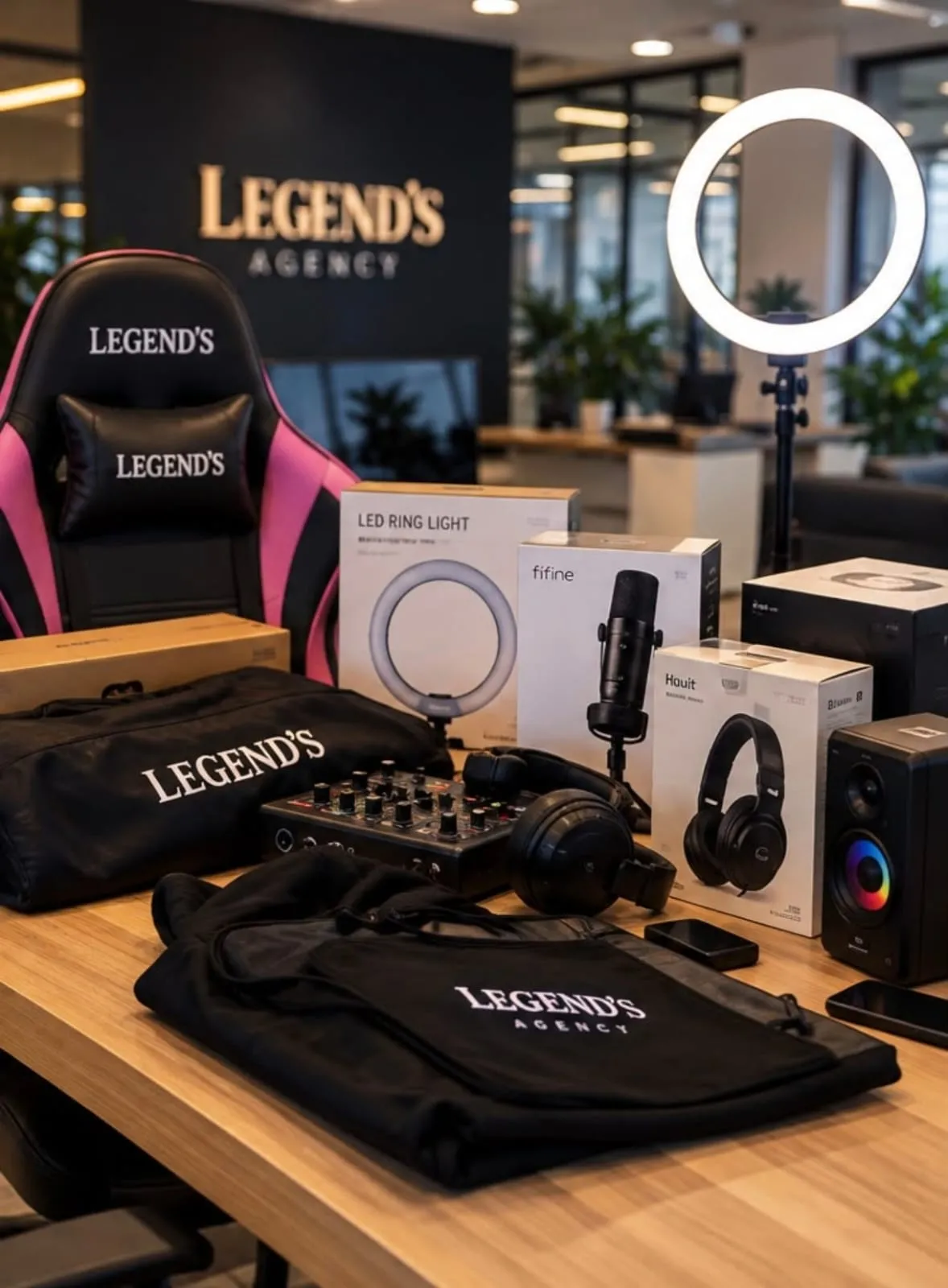Legend’s Agency’de Yayıncılara Yüz Yüze Eğitim ve Ekipman Desteği