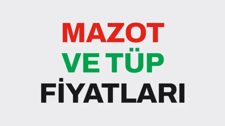 Mazot Zammı 1 Kasım 2026: Çiftçi İçin Motorin ve Tüp Fiyatları